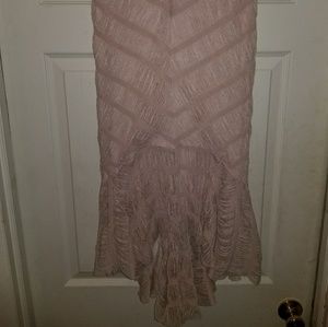 FREE PEOPLE Boho Max ruffled long skirt